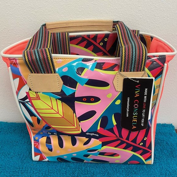 NWT New ConsuelaMaya Tropical Coral Classic Tote Totes